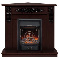 Электрокамин RealFlame Dominica Corner DN с очагом Majestic Lux Black